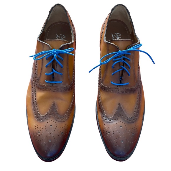 Antonio Maurizi Brogue Oxford Shoes - Picture 2 of 4